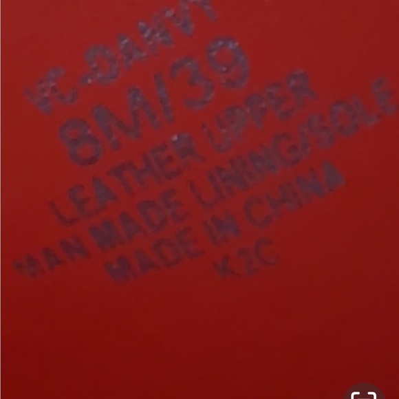 Vince Camuto Danvy Reddish Orange Suede Wedge - Size 8 M - Picture 10 of 15